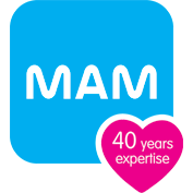 MAM Baby Feeding Bottles logo